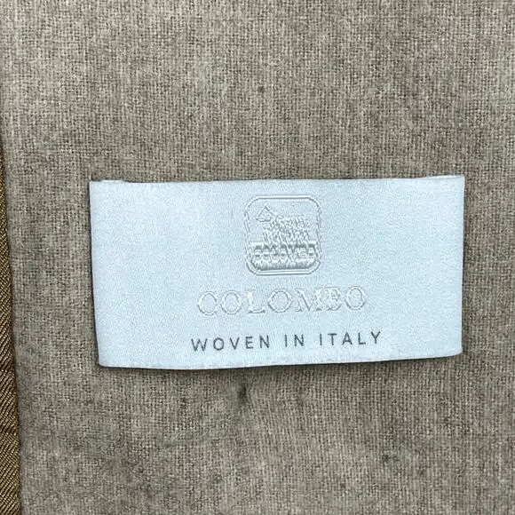 Hugo‎ Boss Jericona Blazer Colombo Italy Woven Camel Tan Wool Cashmere Blazer 10
